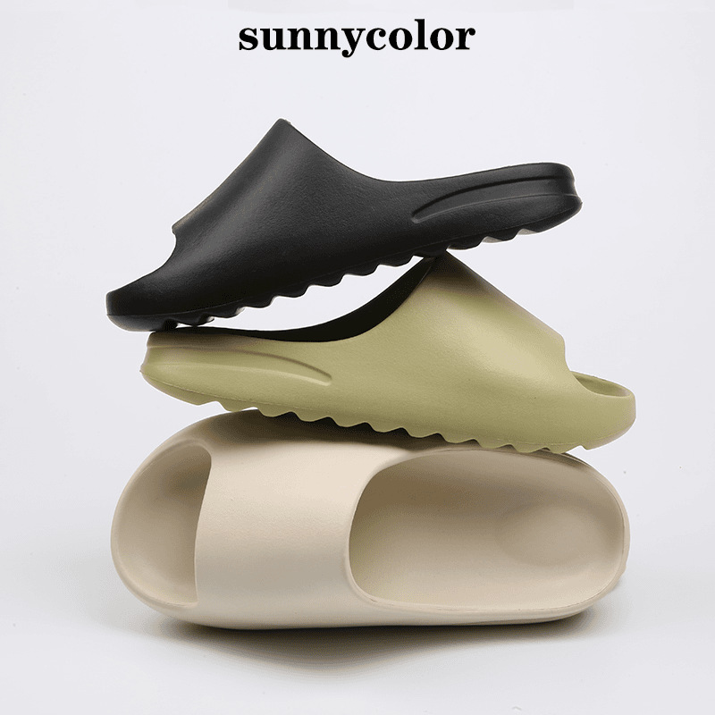 Ready Stock Wholesale Cross-Border Coconut Slippers for Men, Thick-Soled Slippers for Home Use, Couple Sandals and Slippers for Women, One Piece Drop Shipping