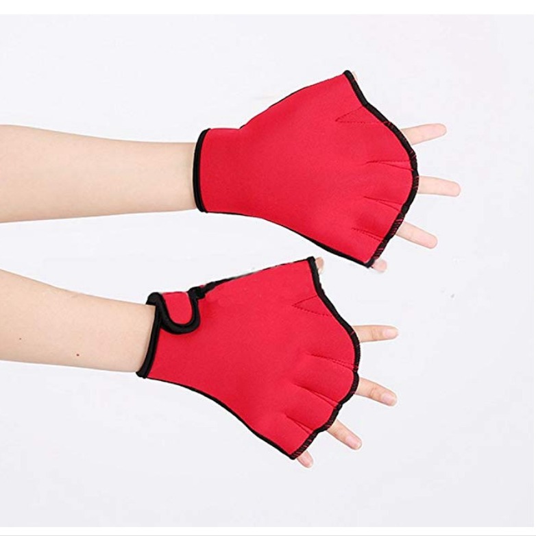 Picture of Cross-border hot selling diving flippers 2MM snorkeling surfing swimming gloves anti-scratch anti-piercing hand protection fingerless gloves