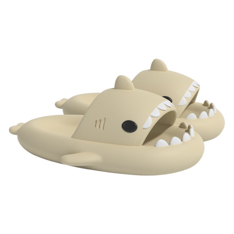 Shark Slippers Summer Sandals Women's Outdoor Wear Couple's Second Generation Thick Bottom Home Indoor Household Non-slip eva Sandals