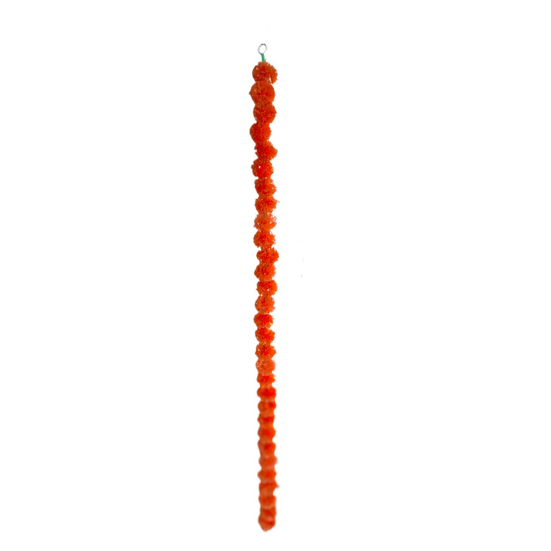 Picture of Marigold garland Indian wedding decoration flower string Mexican Day of the dead plastic decorative flower string