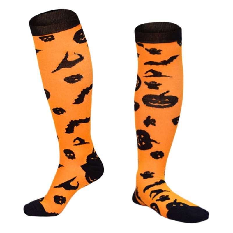 Halloween Funny Compression Socks Sports Stretch Socks Comfortable Sweat-Absorbent Deodorant Sports Socks Compression Socks Socks Wholesale