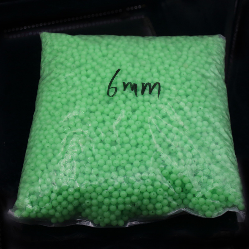 Picture of Luya luminous blocking beads stall beans Luya small accessories fluorescent beads fishing accessories fish trap beads