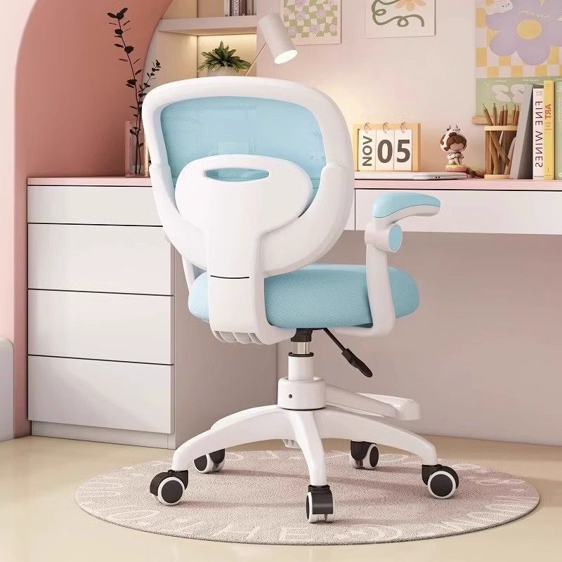 Children's study chair, home student desk, writing chair, posture correction, special adjustable adjustable adjustable backrest seat