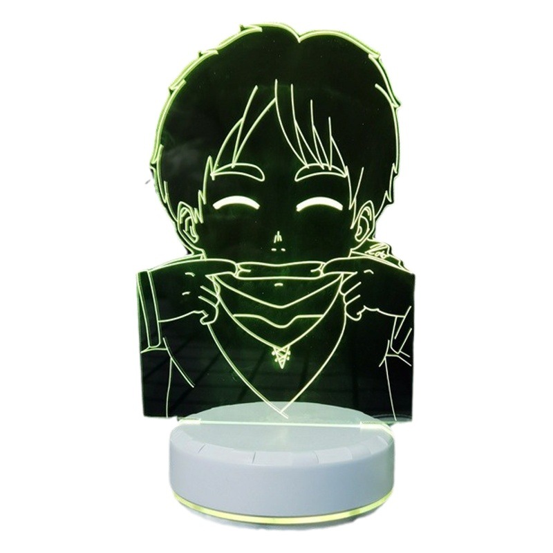 Attack giant Series led night light handsome cool dormitory dormitory science and technology decoration lantern for boys