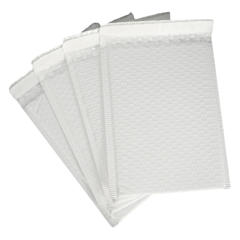Pe Composite 140g Thickeneded Matte Film Bubble Bag Self-Adhesive Bag Bubble Envelope Express Bag Waterproof Foam Bag Wholesale