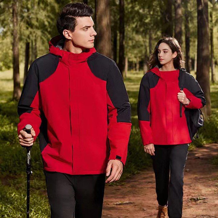 Outdoor Jacket Thin Custom Printed Logo Windproof and Waterproof Jacket Spring & Fall Couple Jacket Men's Lightweight
