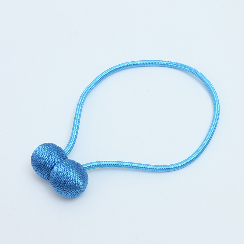 Picture of Curtain Straps Wholesale Cross-Border Punch-Free Headphone Magnetic Curtain Straps Oxford Curtain Buckle Drawstring Accessories