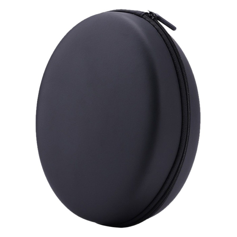 Portable hard case EVA storage box Bluetooth headset universal storage bag containing net pocket portable belt one-piece delivery