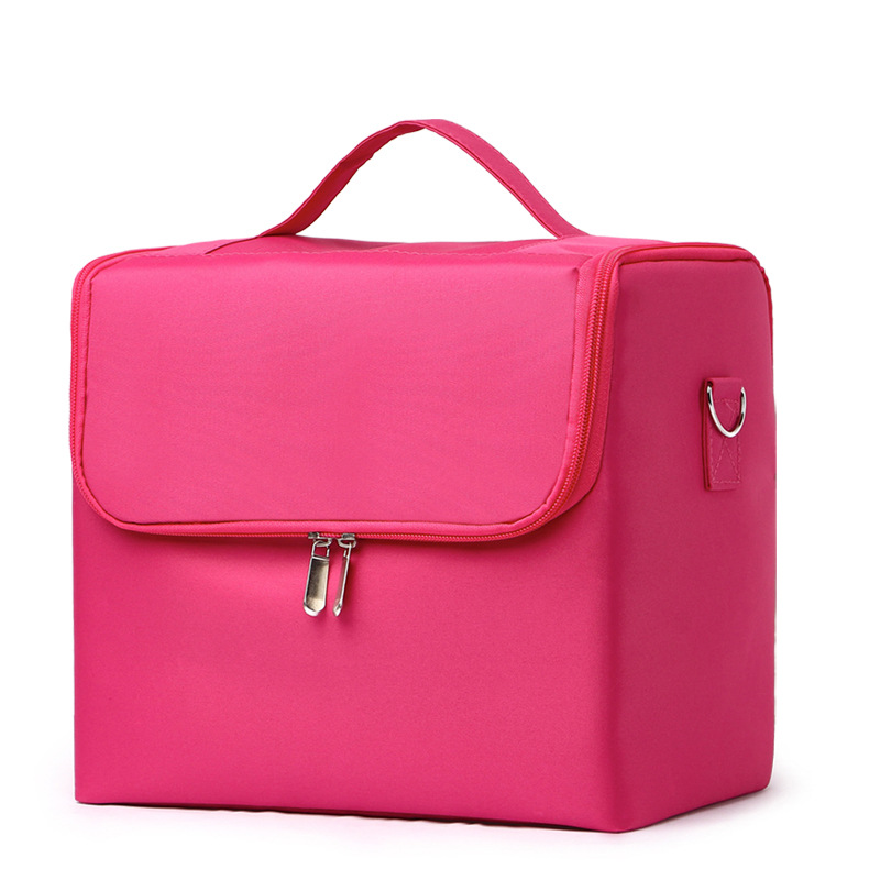 Picture of Cosmetic Portable Cosmetic Bag Students Internet Celebrity Nail Art Tattoo Toolbox Large Capacity Travel Cosmetic Storage Bag