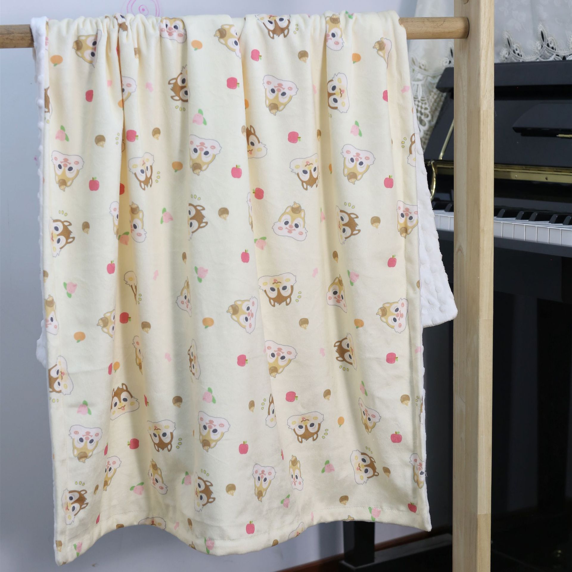 Picture of Beanie Blanket, Suitable for All Seasons, Soothing Children's Blanket, Baby Newborn Touch Blanket, Japanese-Style Children's Blanket