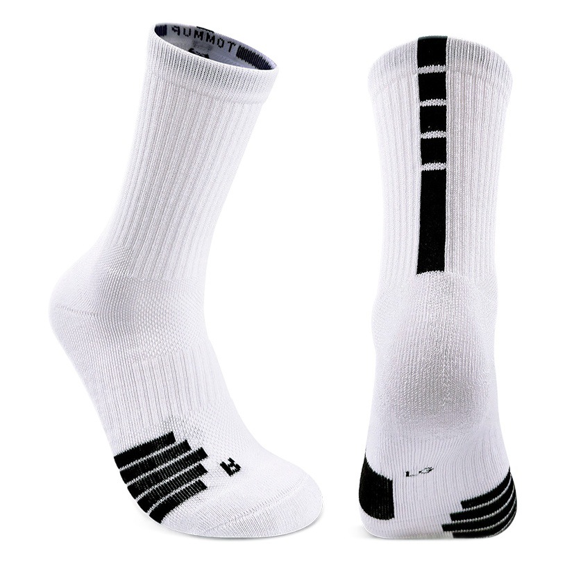 Nba Professional Elite Sports Basketball Socks Men's American Practical Training Thickeneded Towel Bottom Mid-Length Elite Socks