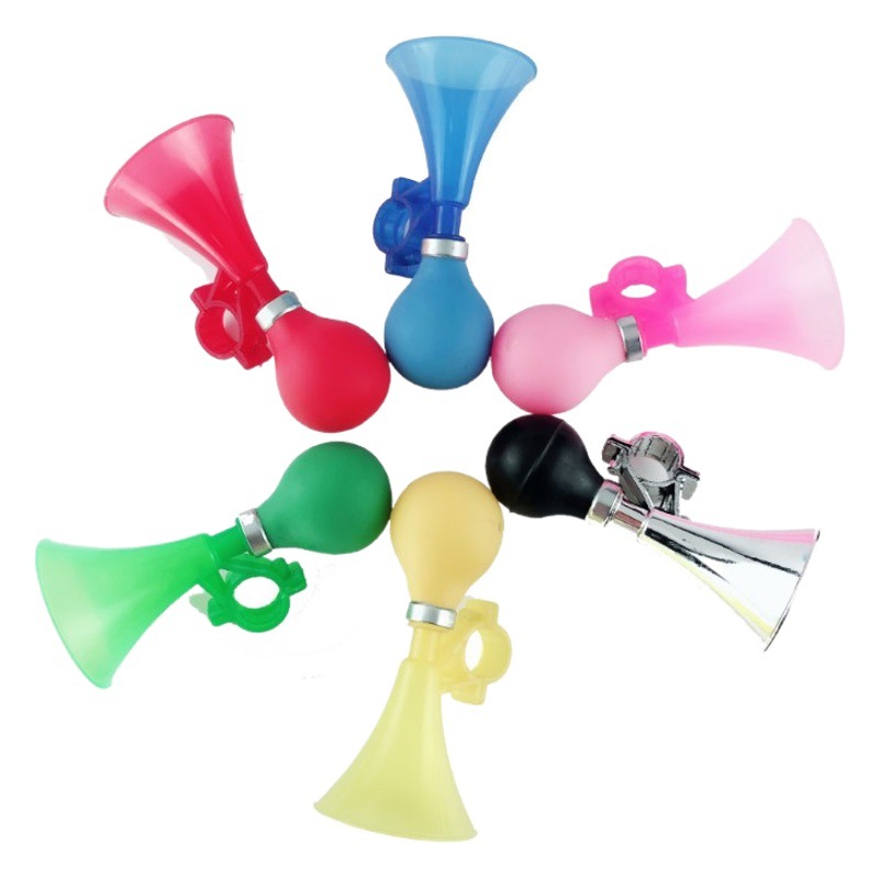 Children's Bicycle Universal Super Large Sound Horn Cute Hand-Pinch Bicycle Bell Scooter Baby Car Air Horn