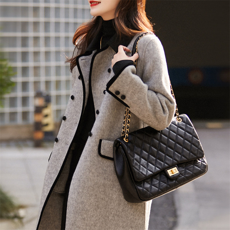 Woolen Coat for Women, Spring, Autumn, and Winter, Petite, High-End, Popular Woolen Early Autumn Coat, 2025 New Stylish Model
