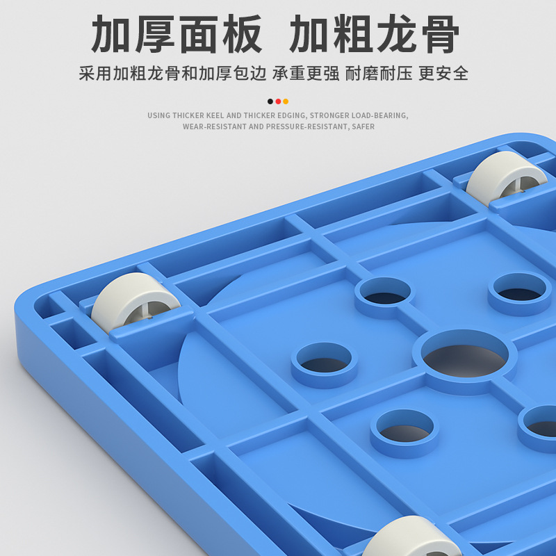 Picture of Customizable gas bottle movable bracket base household flower pot barreled water liquefied gas tank universal wheel tray