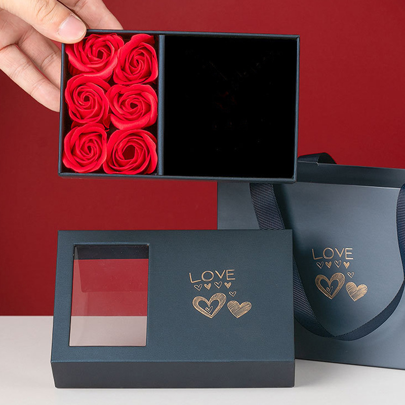 Qitang Jewelry Box Wholesale | Box for Necklace and Ring | Jewelry Box | Flannel Box/Jewelry Box Shipped in Various Colors