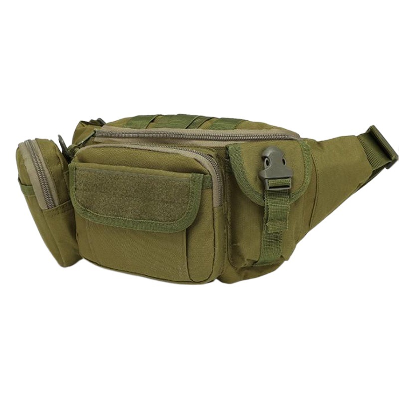 Amazon Army Camouflage Crossbody Bag Outdoor Sports Multi-function Tool Shoulder Tactical Waist Bag Wear-resistant