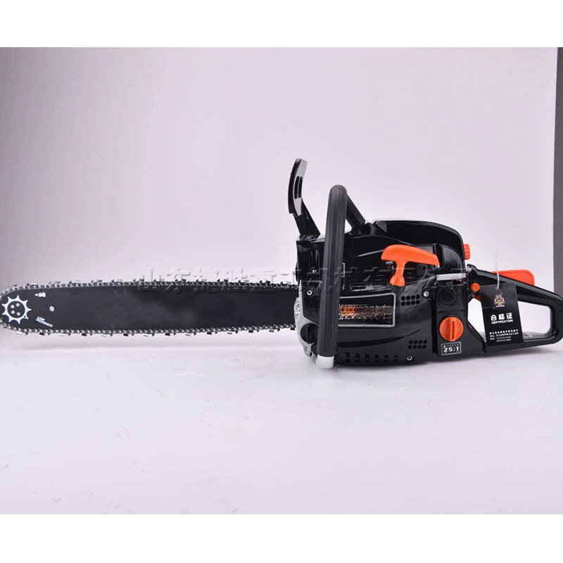 Shandong Large-Capacity Satchel Chain Saw, Gasoline Forest Wood Cutting Saw, Tree Firewood Branch Saw, Ready Supply
