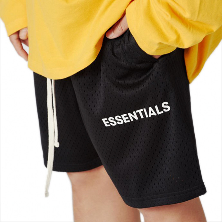 Picture of FOG FCAR OF GOD double-line ESSENTIALS shorts men's mesh fitness quick-drying fashion brand pants
