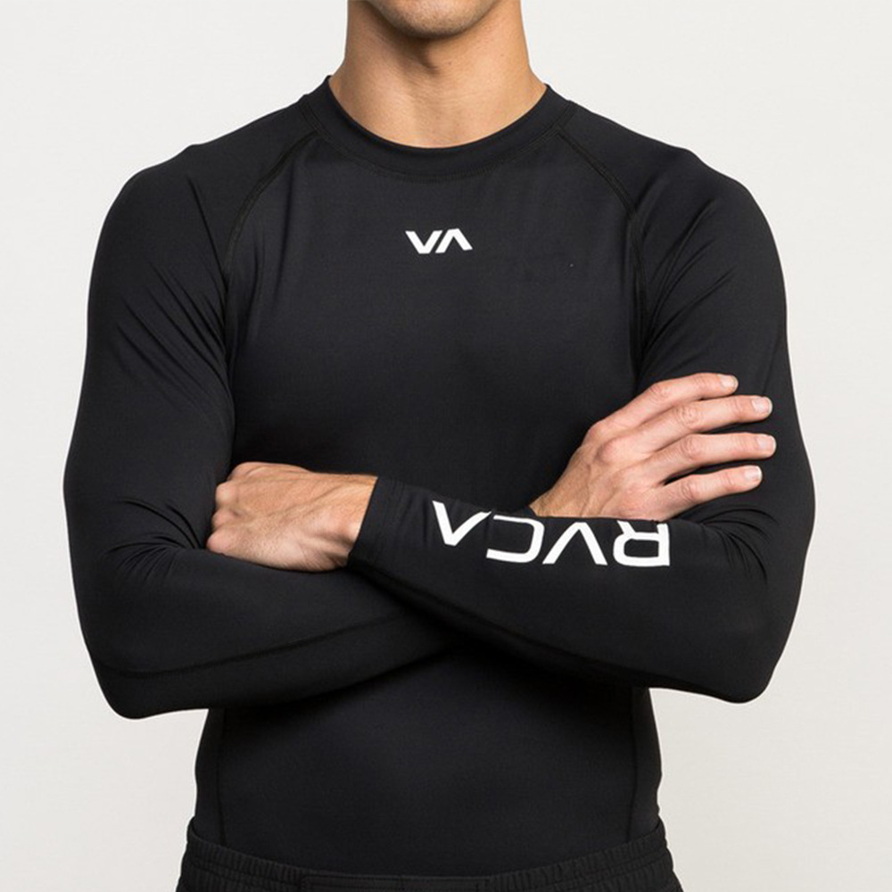 RVCA diving suit men's long-sleeved swimsuit outdoor sun protection clothing professional surfing clothing quick-drying clothes outdoor tights