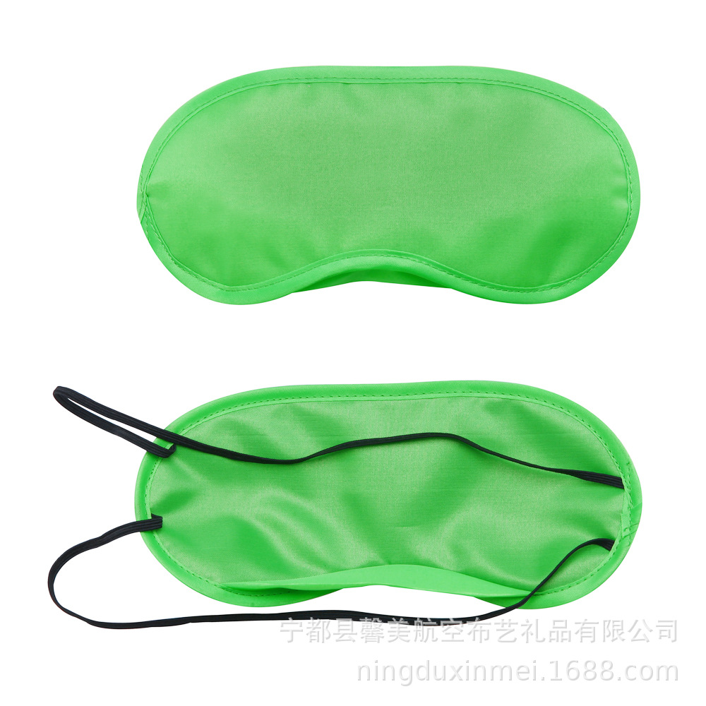 Picture of Shading breathable eye mask polyester eye mask tile packaging expansion training activity sleep eye mask gift wholesale