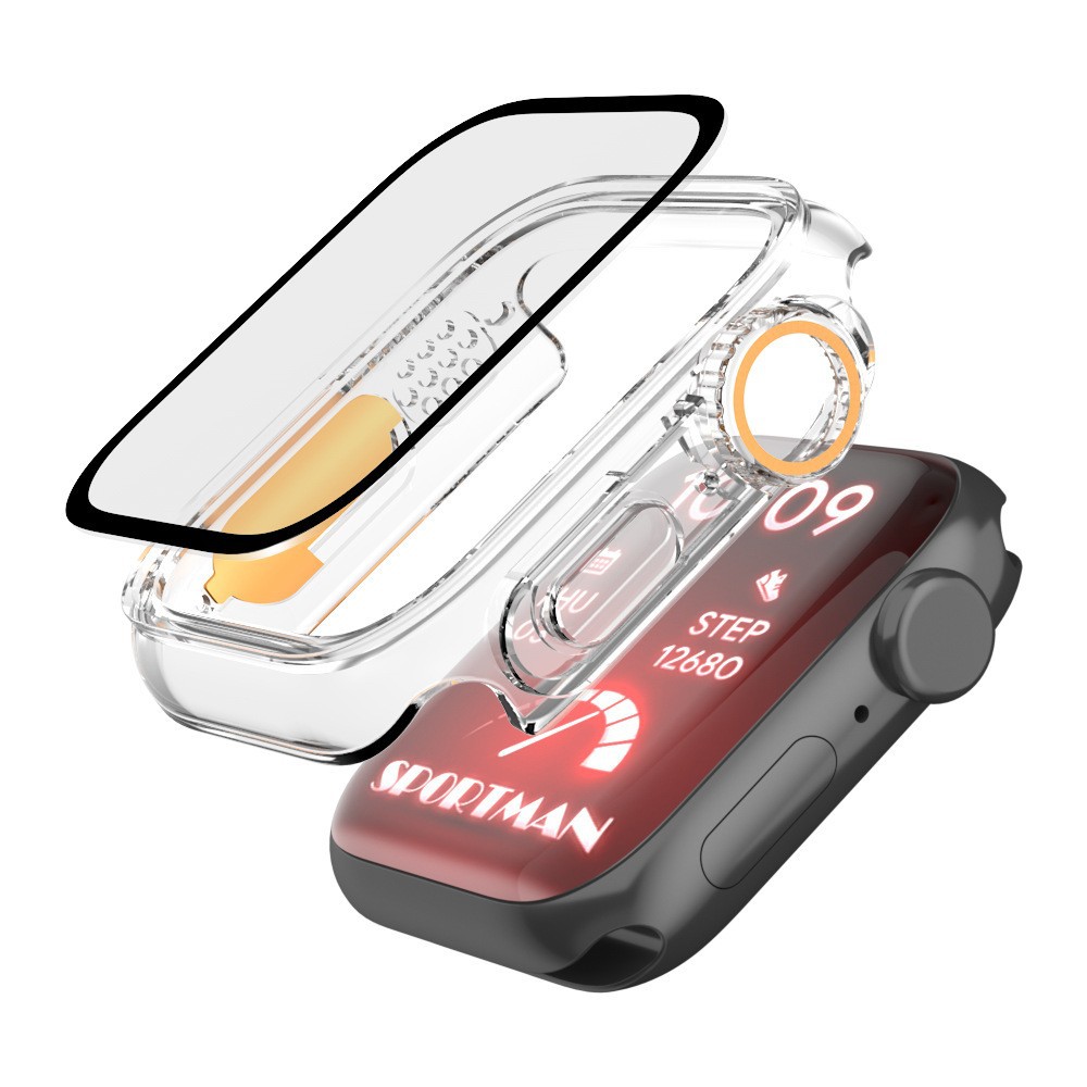 Picture of Suitable for Apple Iwatchs10 Protective Case S8 Seconds to Ultra Modified Watch Anti-Scratch Pc Shell Film Integrated Case