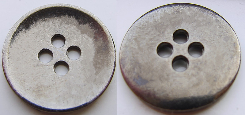 Picture of Manufacturer Wholesale Shirt Flat Metal Buttons