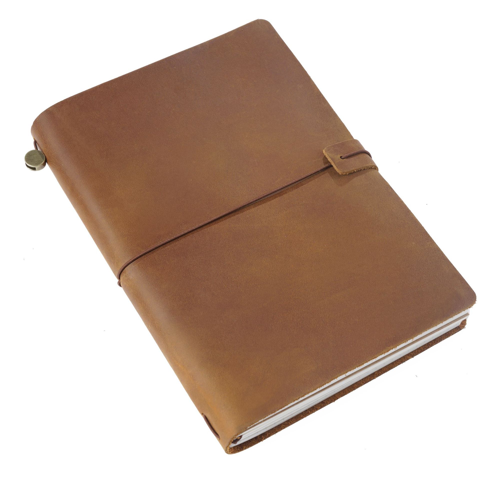 Picture of Travel Notebook Notebook Cowhide Genuine Leather Diary Retro Notepad Creative Record Tn Spot Wholesale