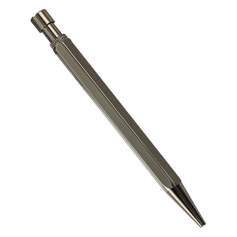 Hexagonal brass pen new wholesale metal press Brass pen creative gift polygon brass ballpoint pen