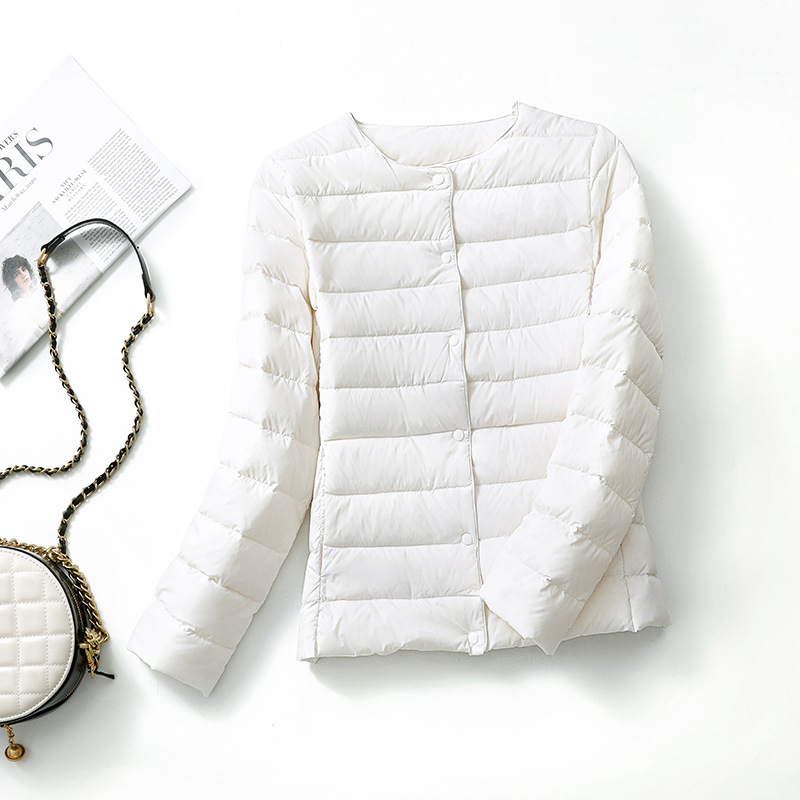Picture of Autumn and winter 2024 new lightweight down jacket liner light thin fashion warm down jacket women's short