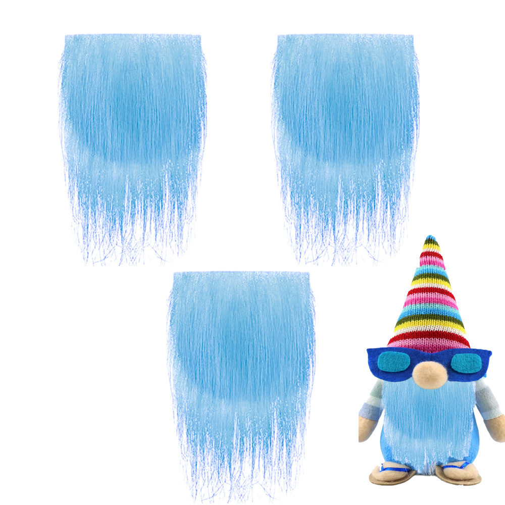 Picture of Cross-Border Gnome Dwarf Beard Artificial Hair Beard Easter Christmas Decoration Handmade DIY Accessories Lace