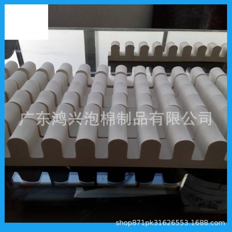 Source factory wire cutting EVA foam 2mm slotted molding EVA card slot integrated molding