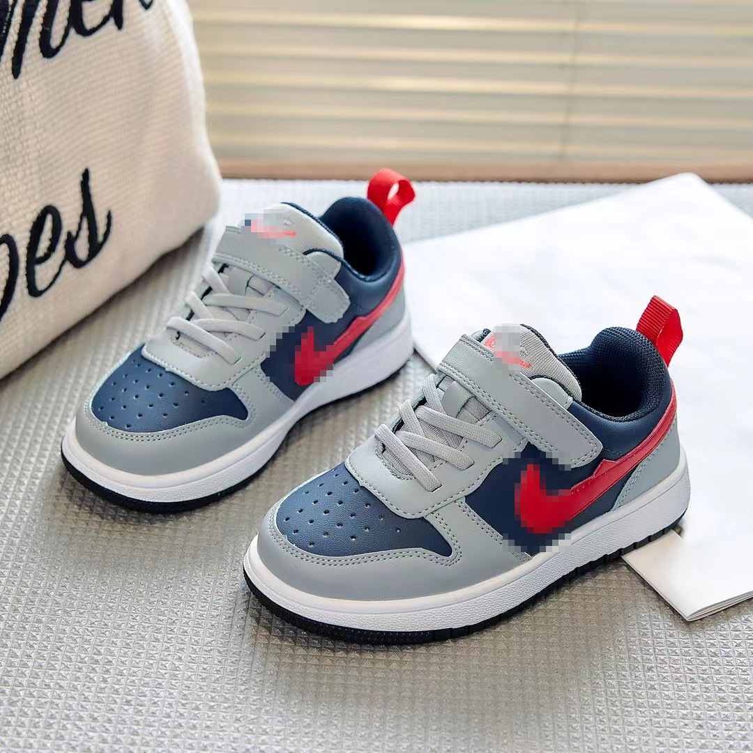 Children's Black and White Panda Sneakers, 2025 Spring/Autumn Girls' Low-Top Breathable Soft Sole Boys' Casual Non-slip Sneakers