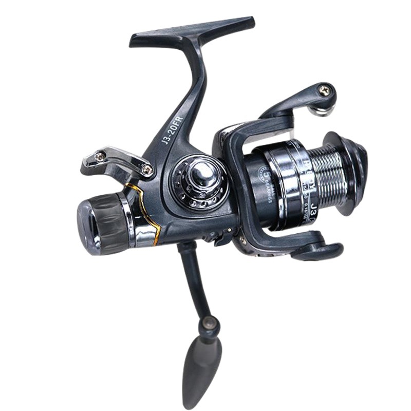 Fishing Reel, Carp Reel, Spinning Reel with Front and Rear Dual Brakes, Dual Drag Fishing Reel, Long-Cast Spinning Reel, Specialized for Long-Distance Casting