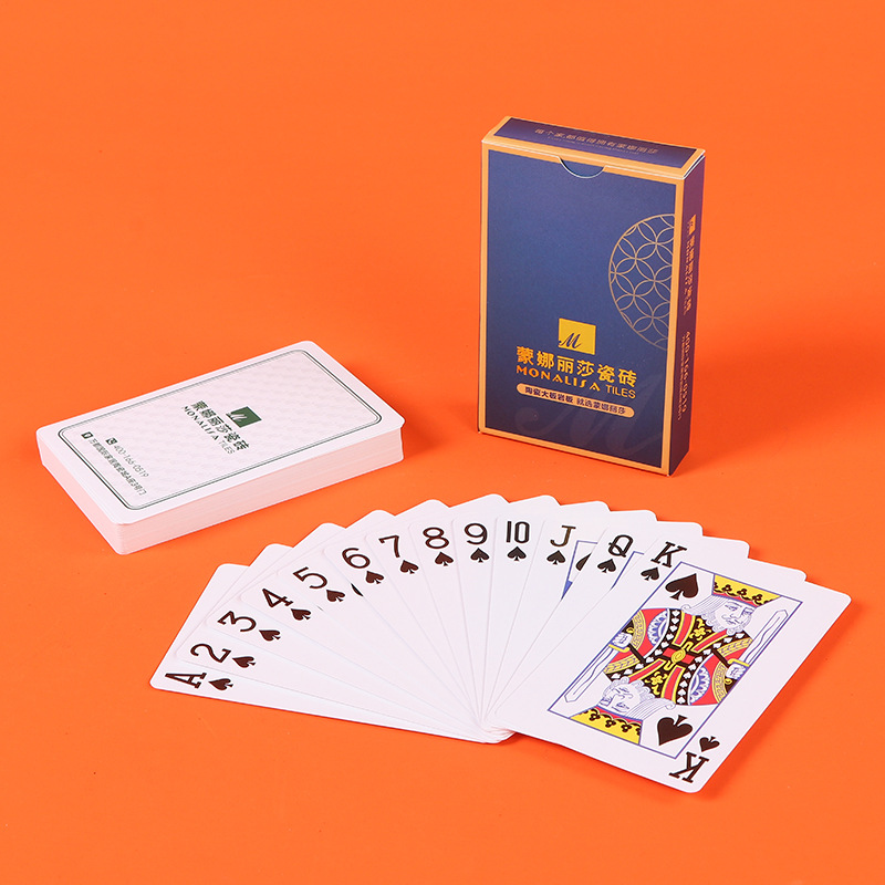 Picture of Egg special poker customized advertising egg poker competition special egg core paper 60*97 wholesale printing