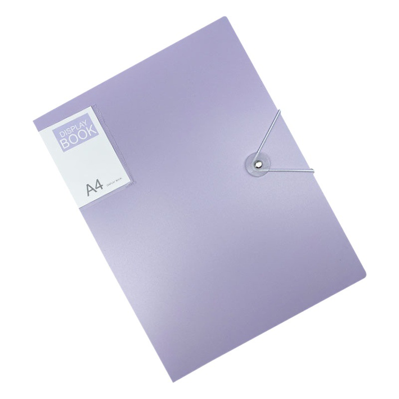 Folder Multi-page Insert Bag Test Paper Storage Bag Information Book Student Office Supplies Morandi a4 File Bag