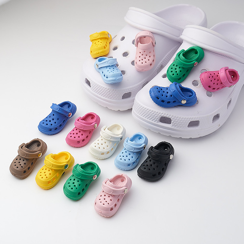 Picture of The Most Popular Adapts to Cross Clogs, Mini Accessories, Stereo Shoe Flowers, DIY Cute Mini Funny Shoe Buckles, Single