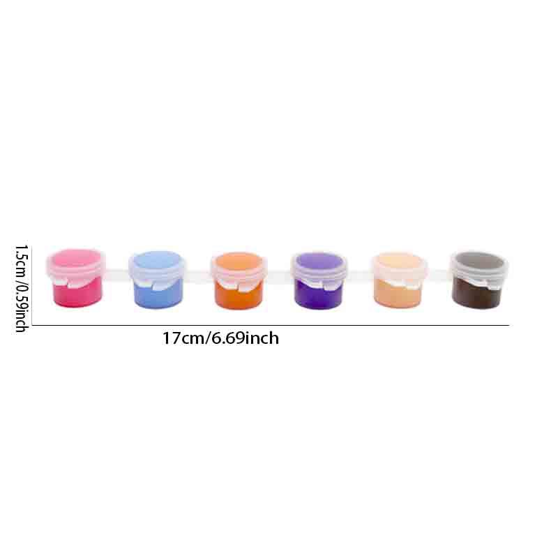 Picture of Children's Waterproof Acrylic Pigment Strip Kindergarten DIY Fine Arts Graffiti Gypsum Pigment Kite Painting Pigment
