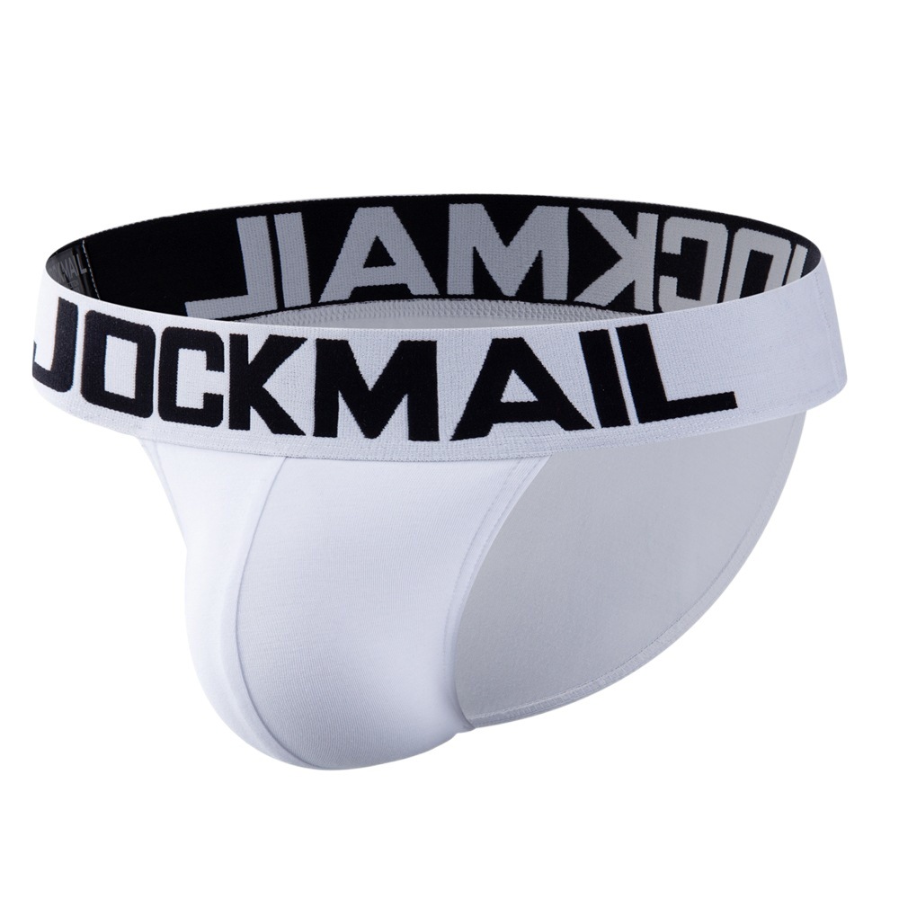JOCKMAIL foreign trade hot selling cotton high fork men's underwear men's briefs cotton sweat absorbent underwear