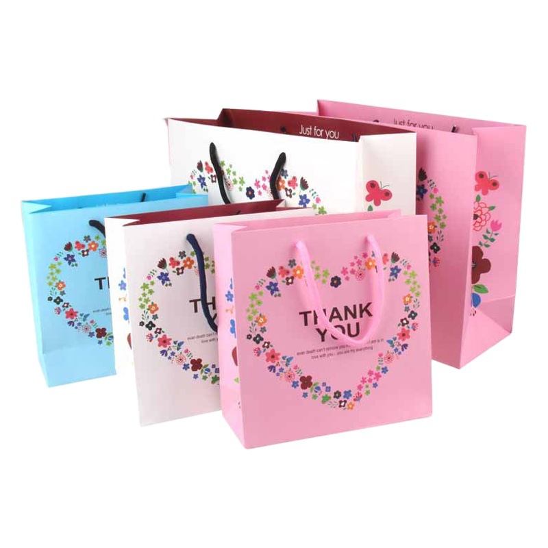 Source factory spot wholesale Teacher's Day handbag holiday gift bag gift paper bag birthday gift bag