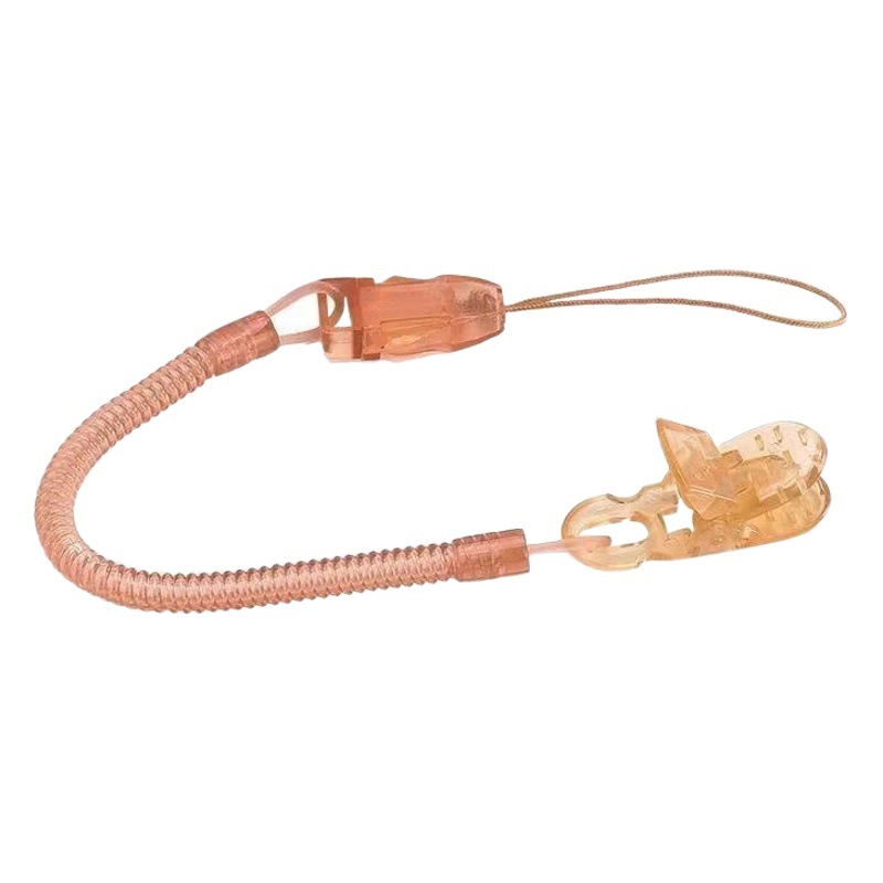 Baby pacifier clip bite music anti-drop chain PC gum chain silicone pacifier anti-drop chain Accessories Wholesale