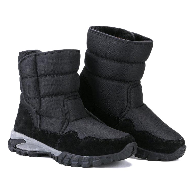 Nine-color snowflake cross-border plus size 48 yards men's snow boots are not slippery, crack-free, strong and easy to wear manufacturers wholesale
