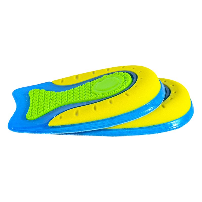 Inner Heightening Insole Heel Pad Silicone Heightening Insole Suitable for Men and Women Invisible Heightening Pad