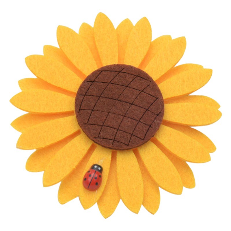 Sunflower Curtain Magnet Buckle Tie Rope Tie Clip Curtain Tie Rope Curtain Accessories