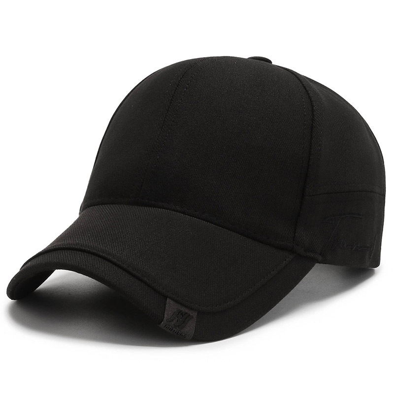 Picture of Hat Men's Trendy Sunshade Cap Korean Style Men's Sun Hat Black ins Trendy Simple Casual All-match Baseball Cap