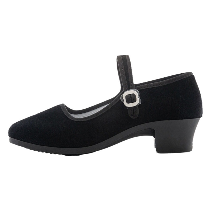 New dance shoes female adult national dance exam work shoes yangko dance shoes children dance shoes cloth shoes