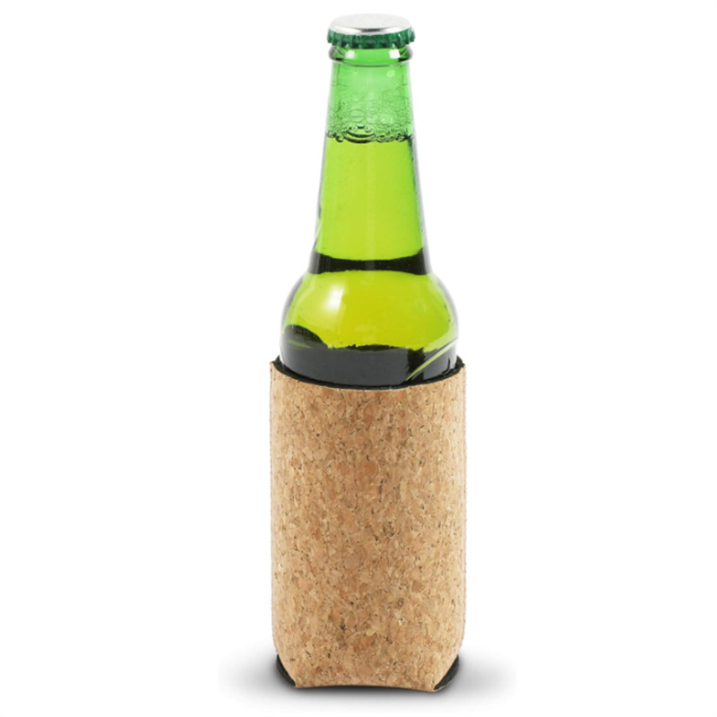 Picture of Ready-Made Heat-Insulating and Anti-Scalding Cork Can Sleeve, Anti-Fall, Simple Design, for 330ml Cola Bottles