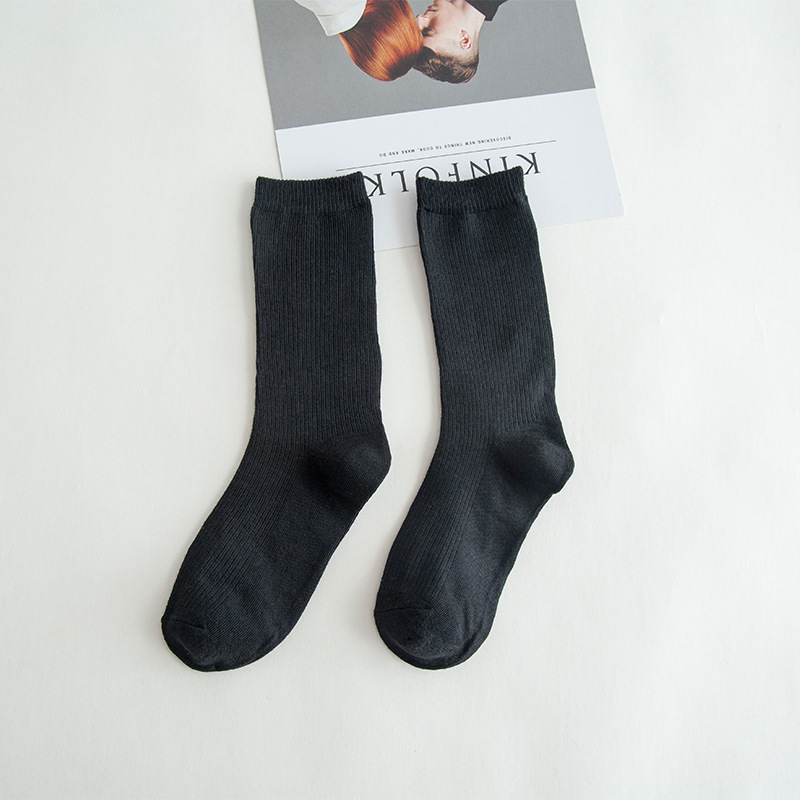 Picture of Spring and summer women's socks solid color dopamine color tube socks Zhuji pile socks ladies candy color socks cotton socks
