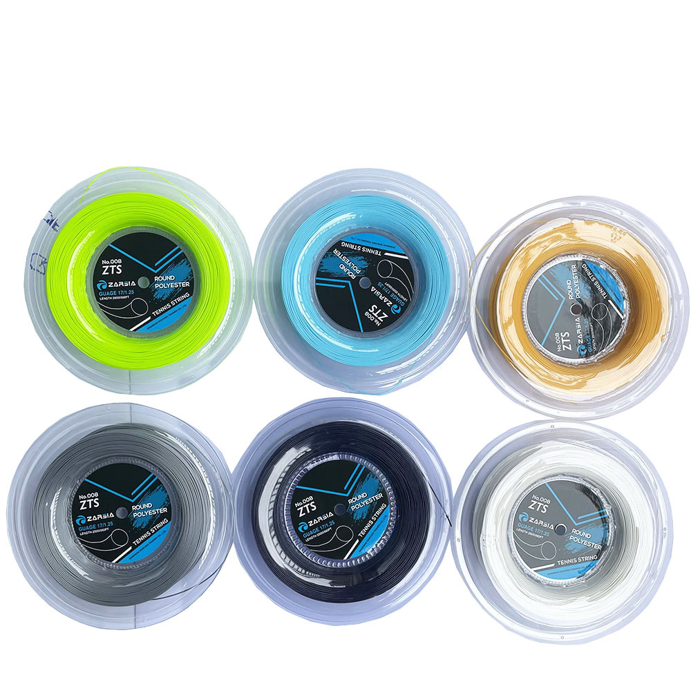 Picture of ZARSIA 4G Polyester round Polyester tennis racket line hard line tennis training line 200 m