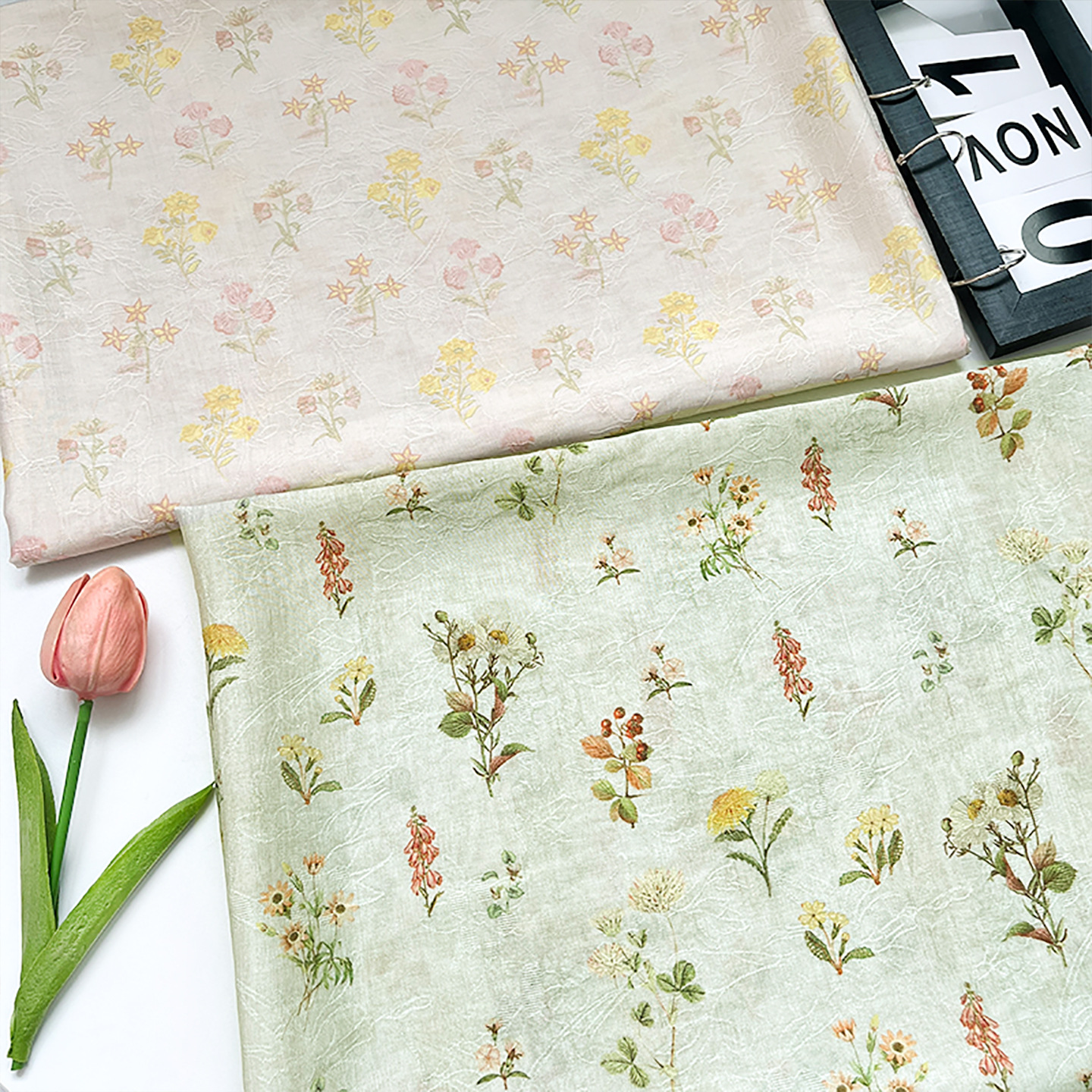 New Chinese Style Floral Jacquard Fabric Hanfu Cheongsam Dress Fabric 1.5m Width