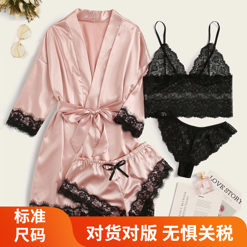 European and American foreign trade cross-border sources of goods a generation of sweet sling lace in stock silk sexy sexy home clothes
